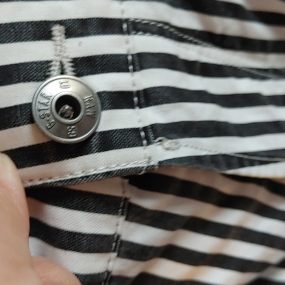 🌻NEW Men's G- Star Raw Elwood 5622 3D Tapered Lucas Canvas Hickory Strip - Picture 5 of 12